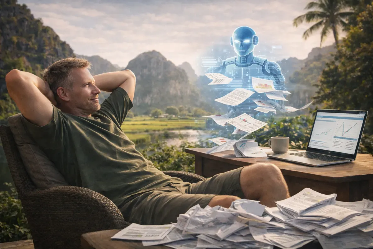 Werk-loos worden. De slimste beslissing die je als ondernemer kunt nemen.