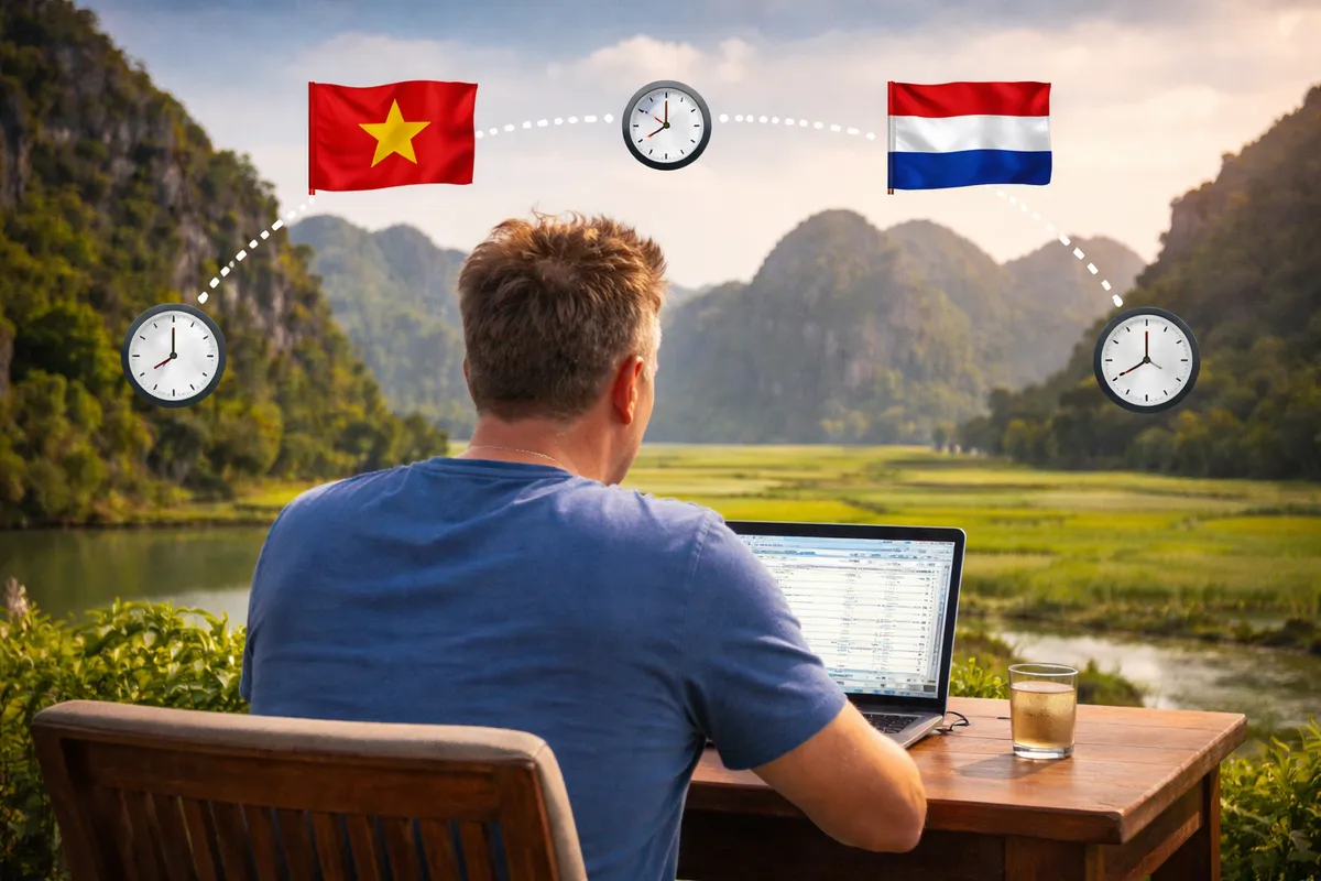 Werken vanuit Vietnam voor Nederlandse klanten