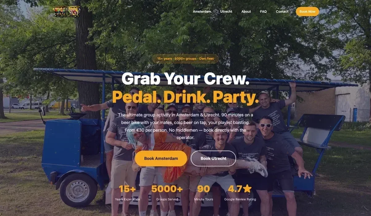 Beer Bike UK screenshot