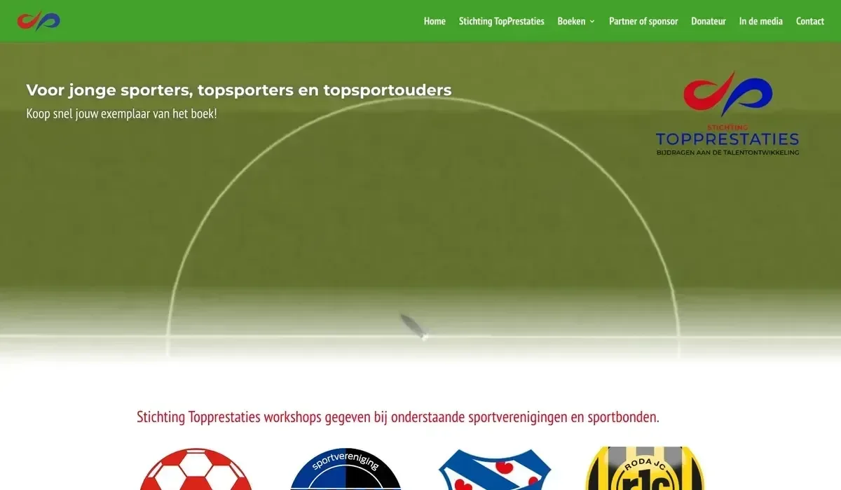 Stichting Topprestaties screenshot