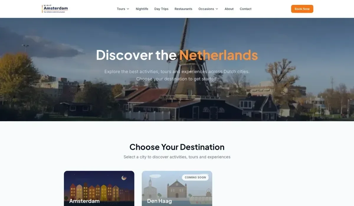 Visit Amsterdam screenshot